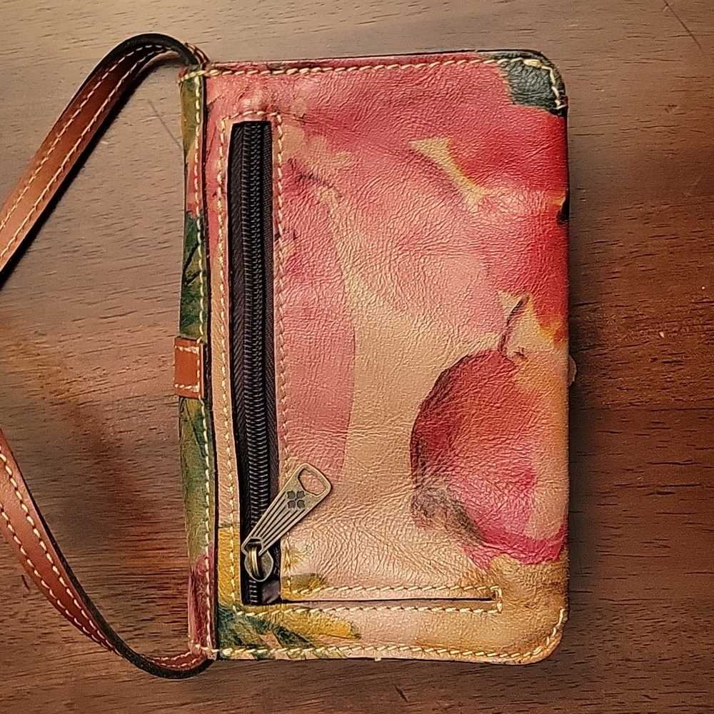 PATRICIA NASH FLORAL LEATHER SMALL CROSSBODY BAG - Picture 4 of 12